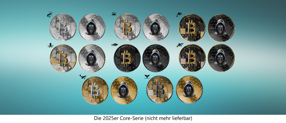 Core Serie 2025 – Der Ursprung von Satoshi Silver