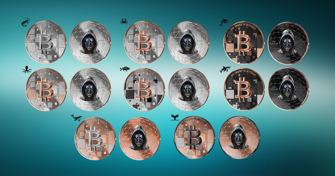 Core Serie 2026 - Rose Gold Line: Die neue Serie von Satoshi Silver
